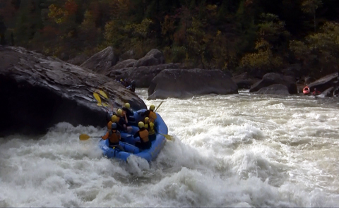 Pillow Rock V Gauley River Rapids